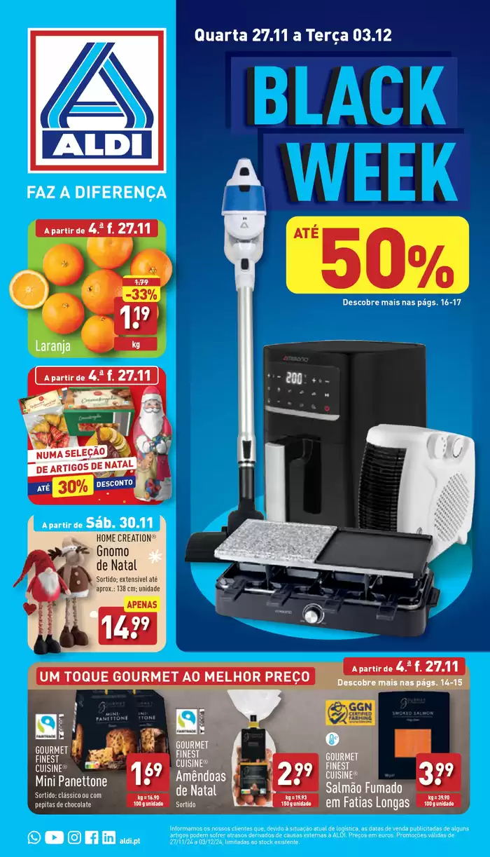 Catálogo Aldi em Coimbra | Black Week | 27/11/2024 - 03/12/2024