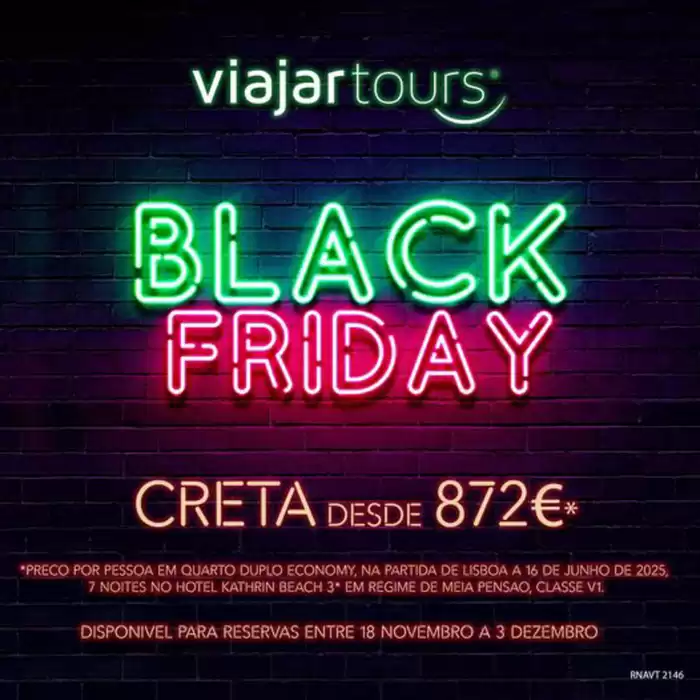 Catálogo Viajar tours | Black Friday | 20/11/2024 - 03/12/2024