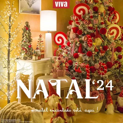 Promoções de Casa e Decoração em Pombal | Natal 2024 de VIVA | 20/11/2024 - 24/12/2024