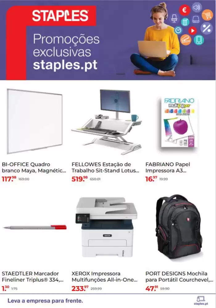 Catálogo Staples em Sintra | Promoção. | 21/11/2024 - 24/11/2024