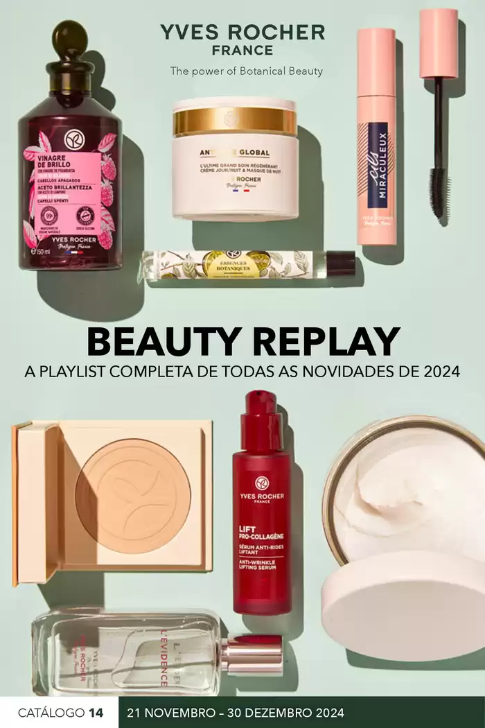 Catálogo Yves Rocher | Beauty Replay | 21/11/2024 - 30/12/2024