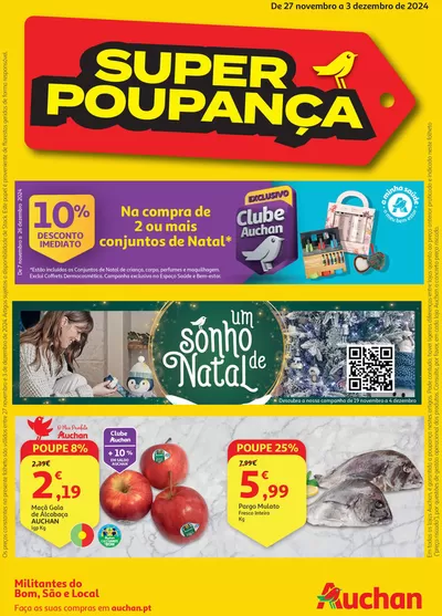 Catálogo Auchan em Pigeiros | Super Poupança | 27/11/2024 - 03/12/2024