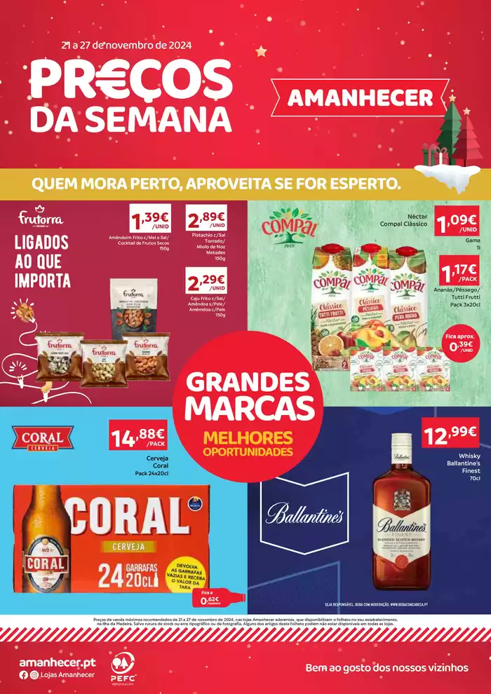 Catálogo Amanhecer | As nossas melhores ofertas para si | 22/11/2024 - 27/11/2024