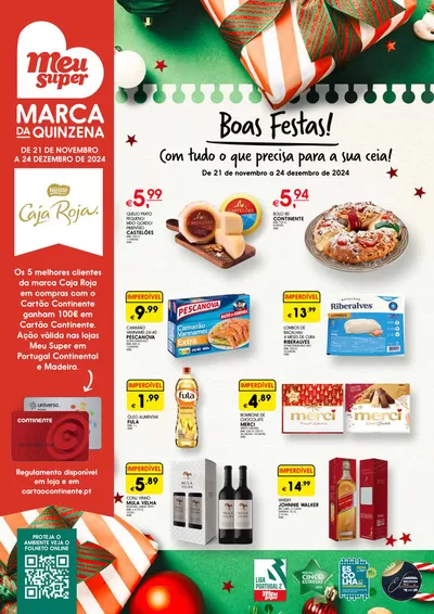 Catálogo Meu Super em Arronches | Ofertas especiais atrativas para todos | 22/11/2024 - 24/12/2024