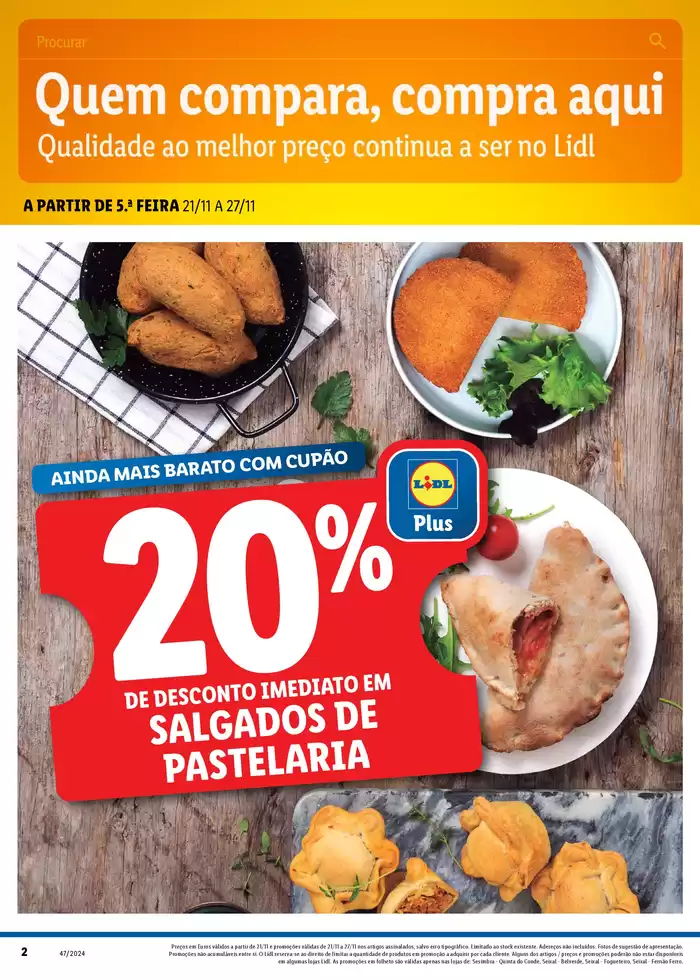 Catálogo Lidl em Sesimbra | Seixal | 22/11/2024 - 27/11/2024