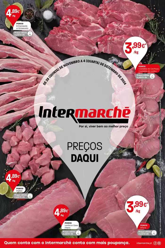 Catálogo Intermarché em Caldelas | PREÇOS DAQUI | 28/11/2024 - 04/12/2024