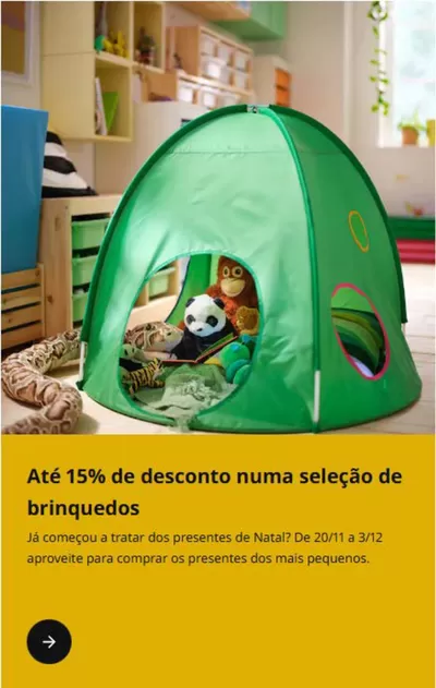 Catálogo IKEA em Braga | Até 15% Desconto  | 27/11/2024 - 03/12/2024