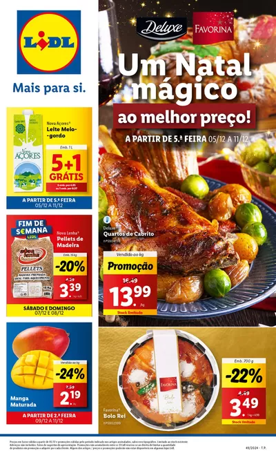 Catálogo Lidl em Santo Tirso | A partir de 05/12 | 05/12/2024 - 11/12/2024