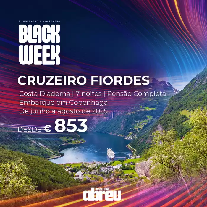 Catálogo Abreu em Braga | Cruzeiro Fiordes | 02/12/2024 - 08/12/2024