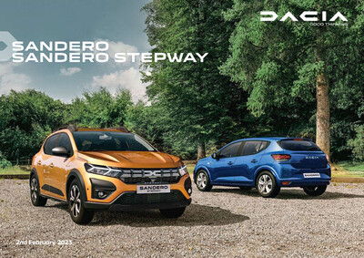 Catálogo Dacia | SANDERO STEPWAY 2023 | 09/02/2023 - 09/02/2024