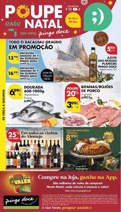 Catálogo Pingo Doce em Setúbal | Melhores ofertas para todos os caçadores de pechinchas | 03/12/2024 - 09/12/2024