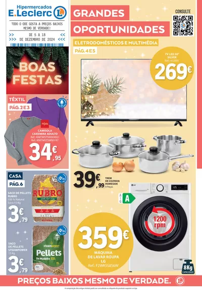 Catálogo E.Leclerc em Figueira da Foz | Folheto Não Alimentar | 05/12/2024 - 18/12/2024