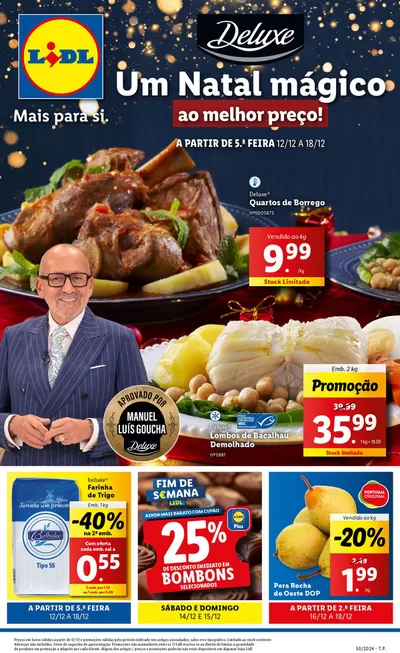 Catálogo Lidl em Vila Nova de Gaia | A partir de 12/12 | 12/12/2024 - 18/12/2024