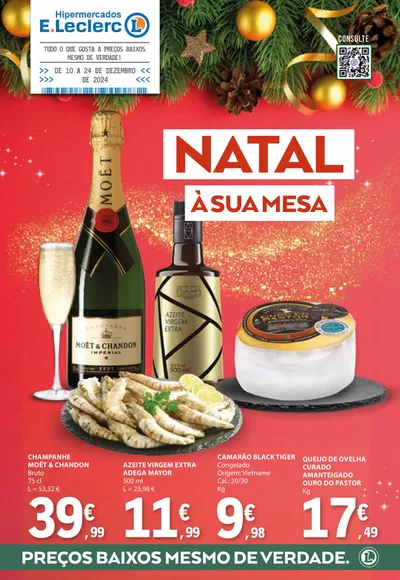 Catálogo E.Leclerc em Portalegre | Folheto Natal à sua Mesa | 10/12/2024 - 24/12/2024