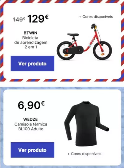 Promoções de Desporto em Ourém | Promoção de Decathlon | 10/12/2024 - 15/12/2024