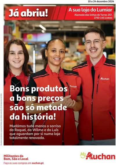 Catálogo Auchan em Odivelas | Já abriu! | 10/12/2024 - 24/12/2024