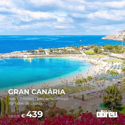 Promoções de Viagens em Gondomar | Gran Canaria de Abreu | 12/12/2024 - 22/05/2025