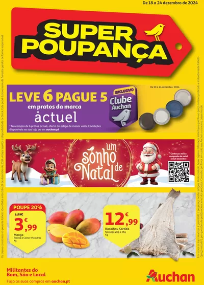 Catálogo Auchan em Lisboa | Super Poupança | 18/12/2024 - 24/12/2024