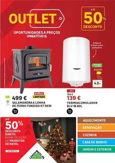 Promoções de Bricolage, Jardim e Construção em Albufeira | Até 50% Desconto  de Leroy Merlin | 12/12/2024 - 21/01/2025