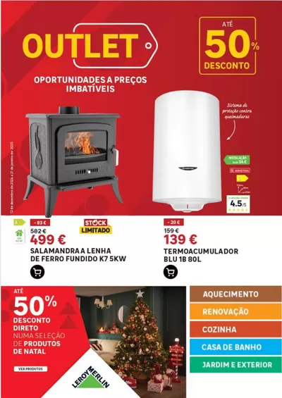 Promoções de Bricolage, Jardim e Construção em Funchal | Até 50% Desconto  de Leroy Merlin | 12/12/2024 - 21/01/2025