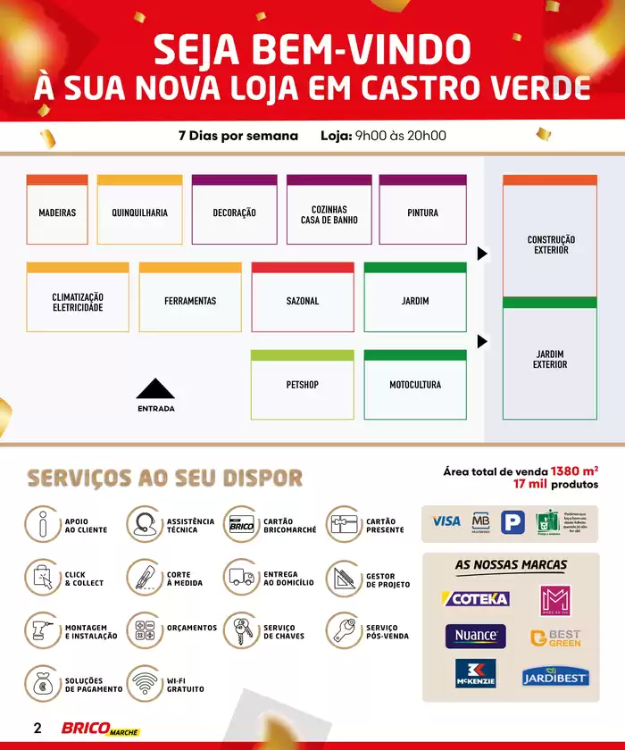 Catálogo Bricomarché em Coina | Folheto #Grande Abertura Castro Verde | 13/12/2024 - 29/12/2024