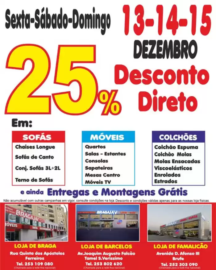 Catálogo BragaJAV | 25% Desconto | 13/12/2024 - 15/12/2024