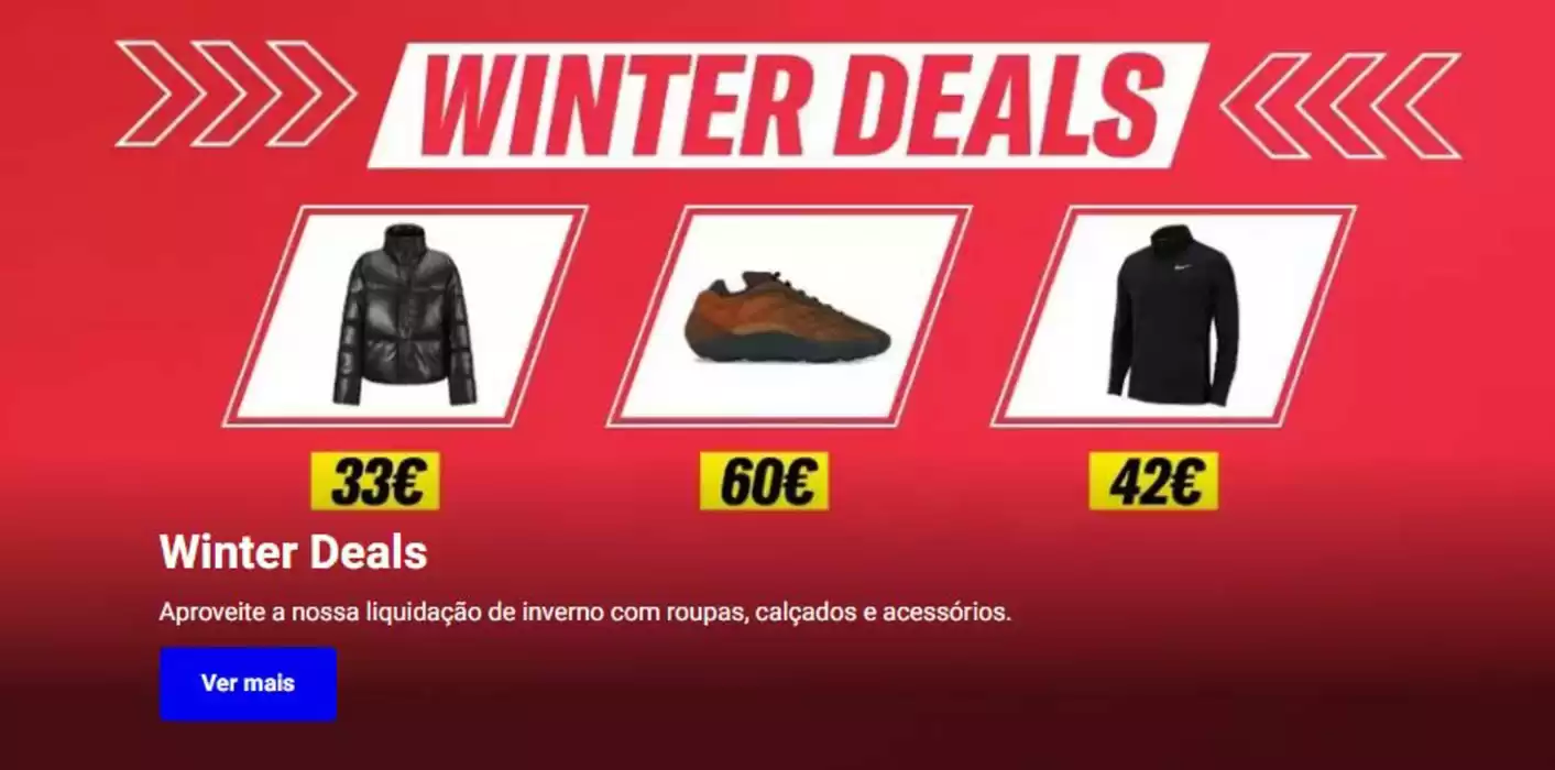 Catálogo Sports Direct | Winter Deals | 13/12/2024 - 26/12/2024