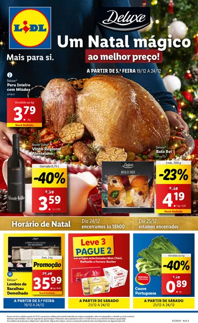 Catálogo Lidl em Lousa | A partir de 19/12 | 19/12/2024 - 24/12/2024