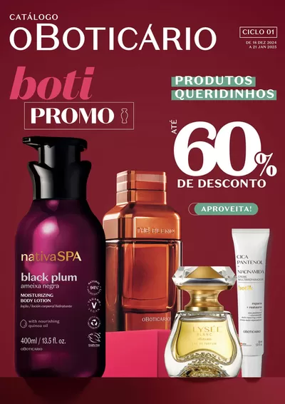 Promoções de Cosmética e Beleza em Marinha Grande | Até 60% Desconto  de O Boticário | 23/12/2024 - 21/01/2025