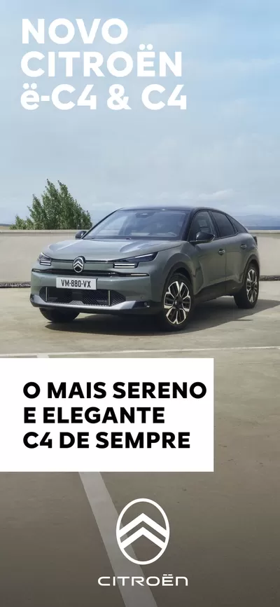 Promoções de Carros, Motos e Peças em Leiria | Citroen Novo ë-C4 de Citroen | 31/12/2024 - 31/12/2025