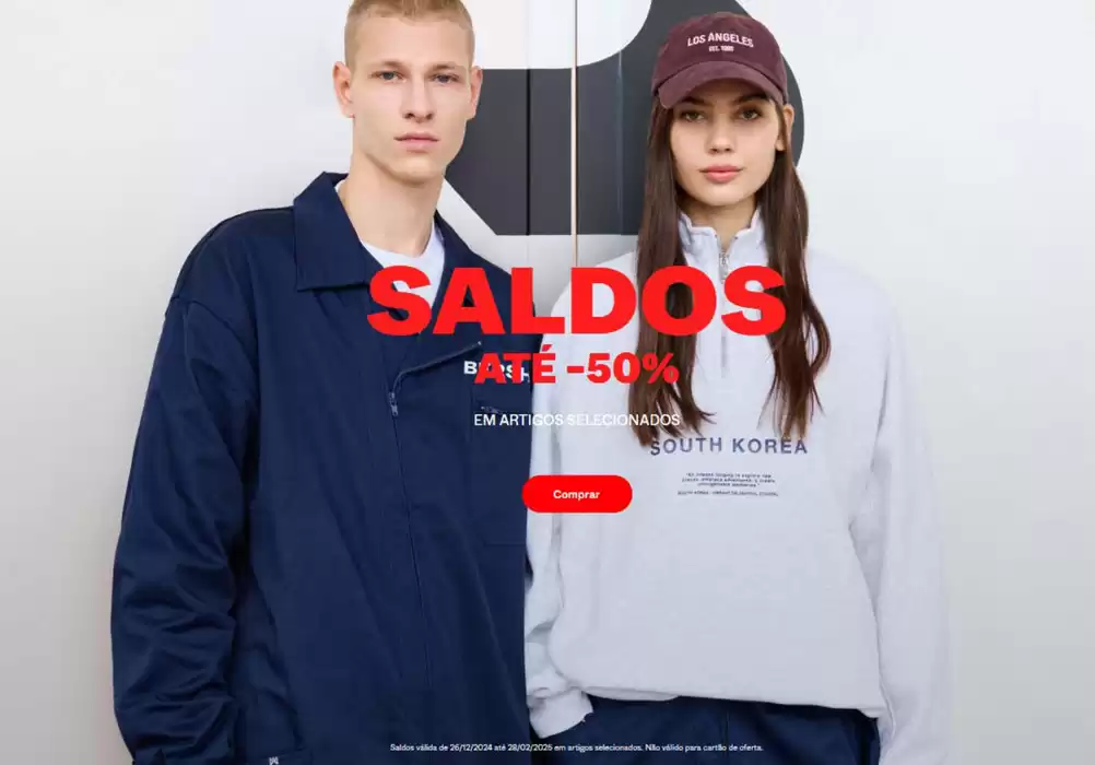 Catálogo Bershka em Loulé | Até -50%  | 31/12/2024 - 28/02/2025