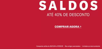 Promoções de Roupa, Sapatos e Acessórios em Figueira da Foz | Até 40% Desconto  de Samsonite | 06/01/2025 - 27/02/2025