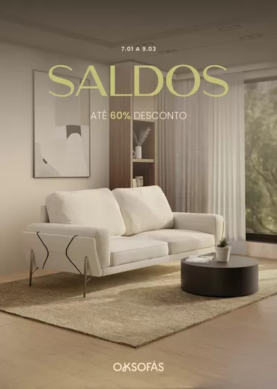 Promoções de Casa e Decoração em Pombal | Folheto OKsofás de OKsofás | 08/01/2025 - 09/03/2025