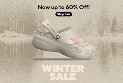 Promoções de Roupa, Sapatos e Acessórios em Sertã | Up to 60% Off de Crocs | 08/01/2025 - 31/01/2025