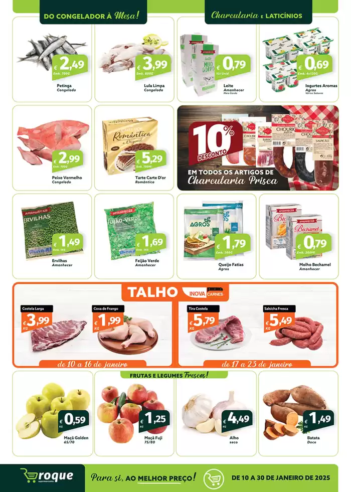 Catálogo Roque Supermercados em Roriz (Barcelos) | Folheto Roque Supermercados | 10/01/2025 - 30/01/2025