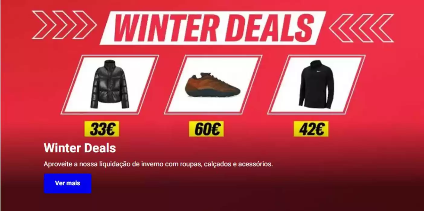 Catálogo Sports Direct | Winter Deals | 10/01/2025 - 31/01/2025