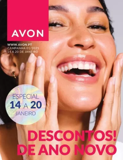 Promoções de Cosmética e Beleza | DESCONTOS DE ANO NOVO! de Avon | 14/01/2025 - 20/01/2025