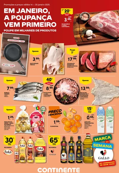 Promoções de Supermercados | Continente Bom Dia: Folheto Semanal de Continente Bom dia | 14/01/2025 - 20/01/2025