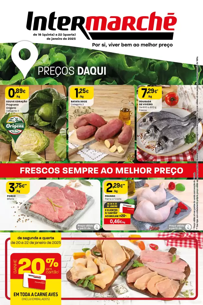 Catálogo Intermarché em Torres Vedras | PREÇOS DAQUI | 16/01/2025 - 22/01/2025