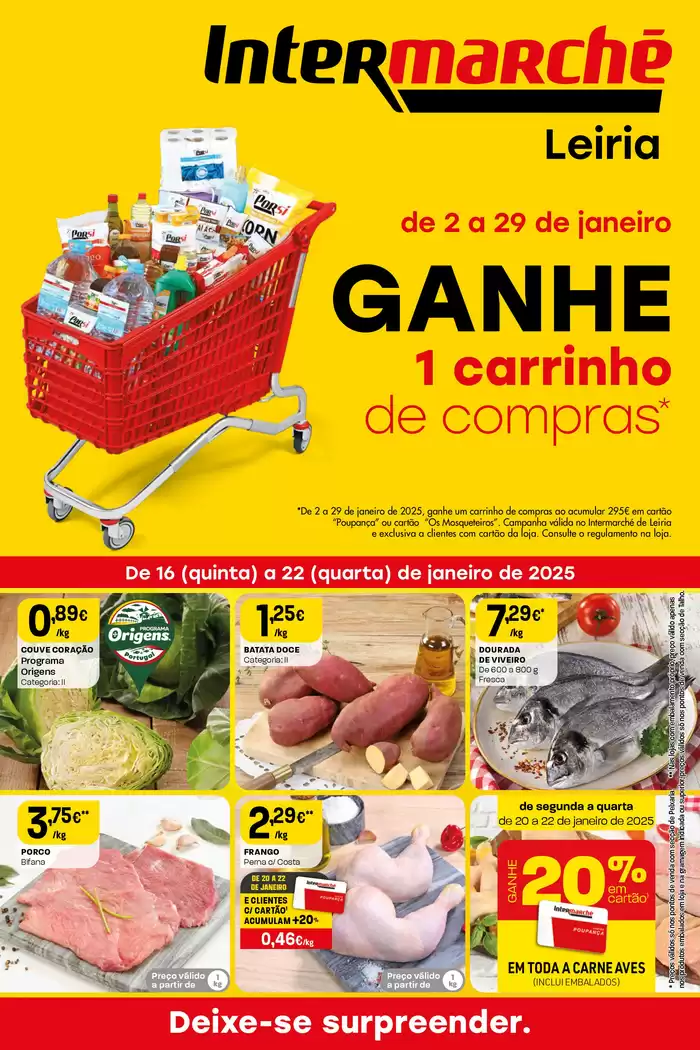 Catálogo Intermarché em Leiria | PREÇOS DAQUI | 16/01/2025 - 22/01/2025