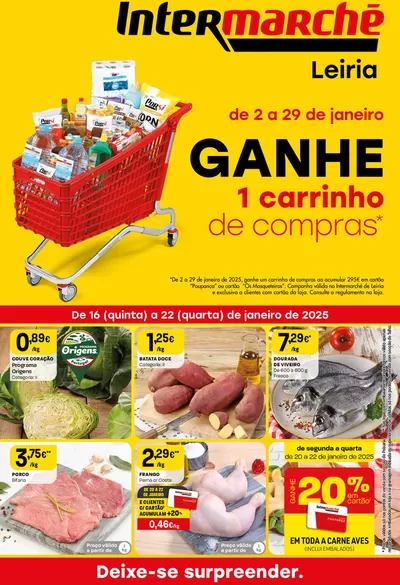 Catálogo Intermarché em Leiria | PREÇOS DAQUI | 16/01/2025 - 22/01/2025