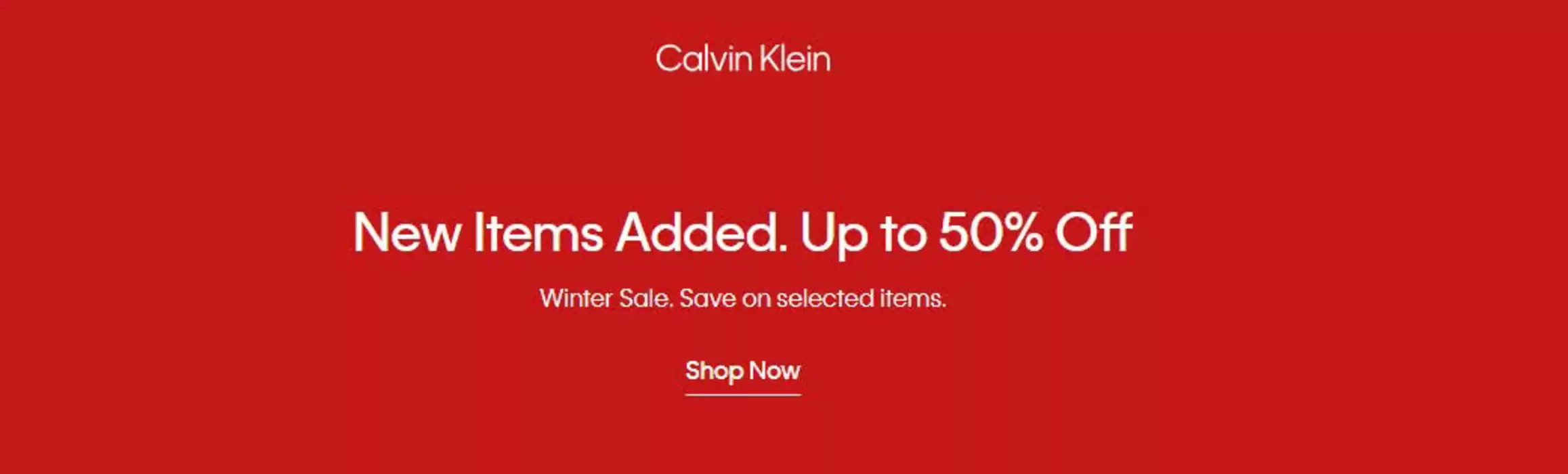 Catálogo Calvin klein | Up to 50% Off | 14/01/2025 - 27/01/2025