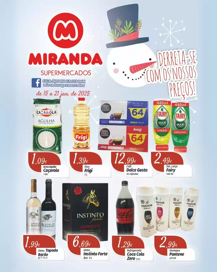 Catálogo Miranda Supermercados | As nossas melhores ofertas para si | 15/01/2025 - 21/01/2025