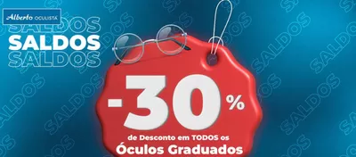 Promoções de Óticas | -30% de Alberto Oculista | 16/01/2025 - 29/01/2025