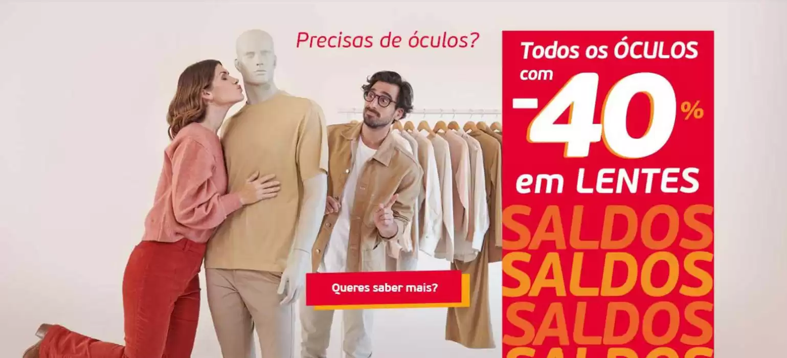 Catálogo Mais Optica | Até -40% Em Lentes | 16/01/2025 - 29/01/2025