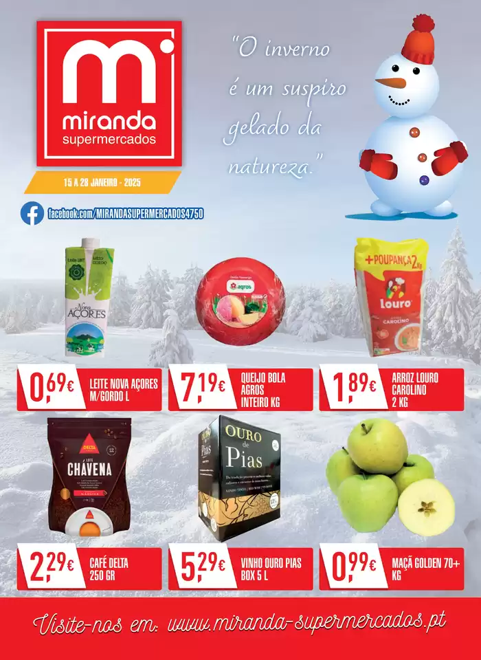 Catálogo Miranda Supermercados em Viana do Castelo | Melhores ofertas para todos os clientes | 17/01/2025 - 28/01/2025