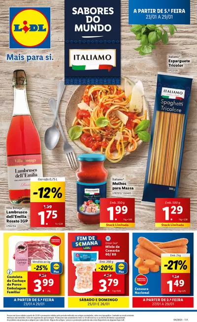 Catálogo Lidl em Pedrouços | A partir de 23/01 | 23/01/2025 - 29/01/2025