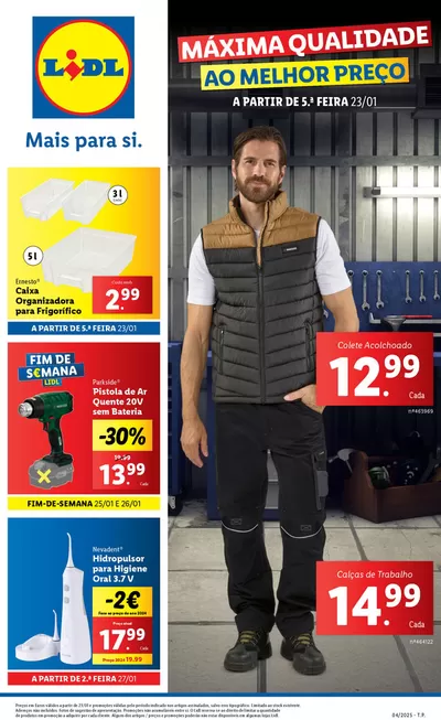 Catálogo Lidl em Pedrouços | Ofertas especiais para si | 23/01/2025 - 29/01/2025