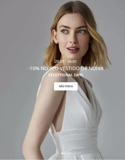 Promoções de Casamentos | -10% de Pronovias | 20/01/2025 - 26/01/2025