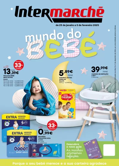 Catálogo Intermarché em Murtosa | Folheto Mundo do Bebé Super | 23/01/2025 - 05/02/2025